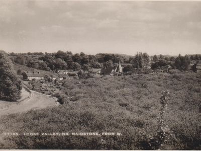 Vintage postcard: Maidstone, UK, 1966