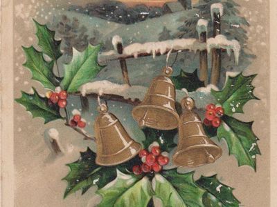 Vintage postcard: Noel, France