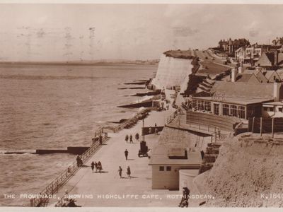 Vintage postcard: Rottingdean, UK, 1953