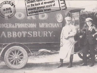 Vintage postcard: Abbotsbury, 1990