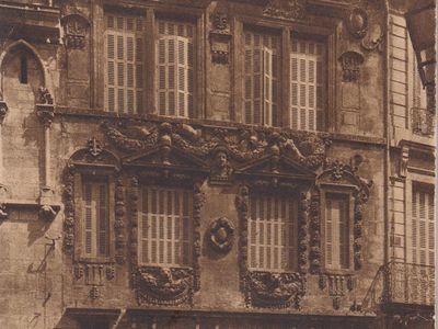 Vintage postcard: Dijon, France