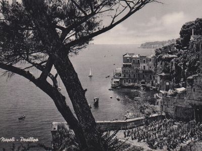 Vintage postcard: Naples, Italy