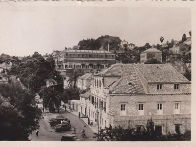 Vintage postcard: Dubrovnik, Croatia (FYR), 1960