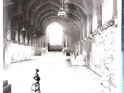 Vintage postcard: Westminster Hall, London