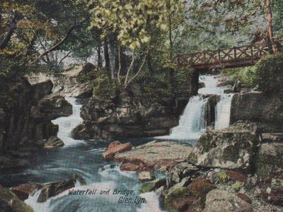 Vintage postcard: Glen Lyn, UK