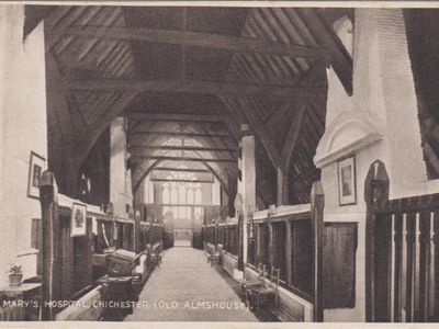 Vintage postcard: Chichester, UK